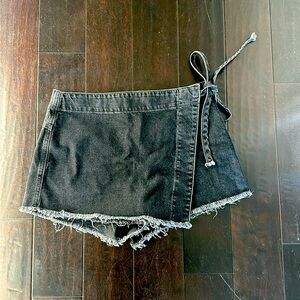 Free People Denim Skort